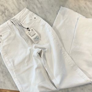Zara white jeans size 0 NBW